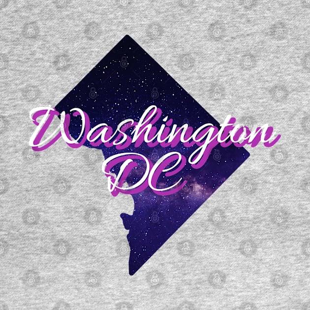 Galactic States - Washington DC by Daniela A. Wolfe Designs